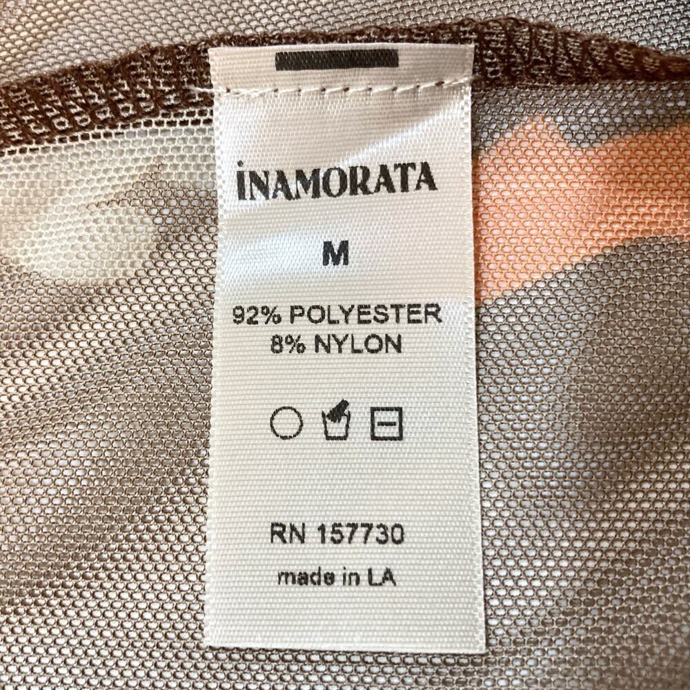 NWT INAMORATA Beachwood Mesh Pants in Floating Figure - Picture 10 of 11